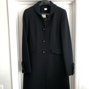 Black Wool J.Crew Pea Coat